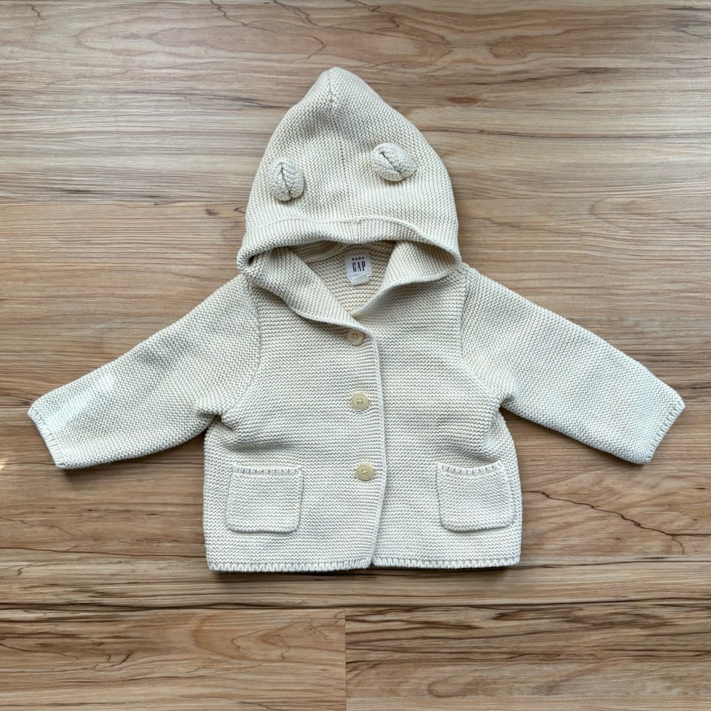 Baby Gap Brannan Bear Hooded Cardigan